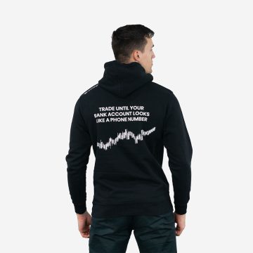 Bank account as phone number hoodie