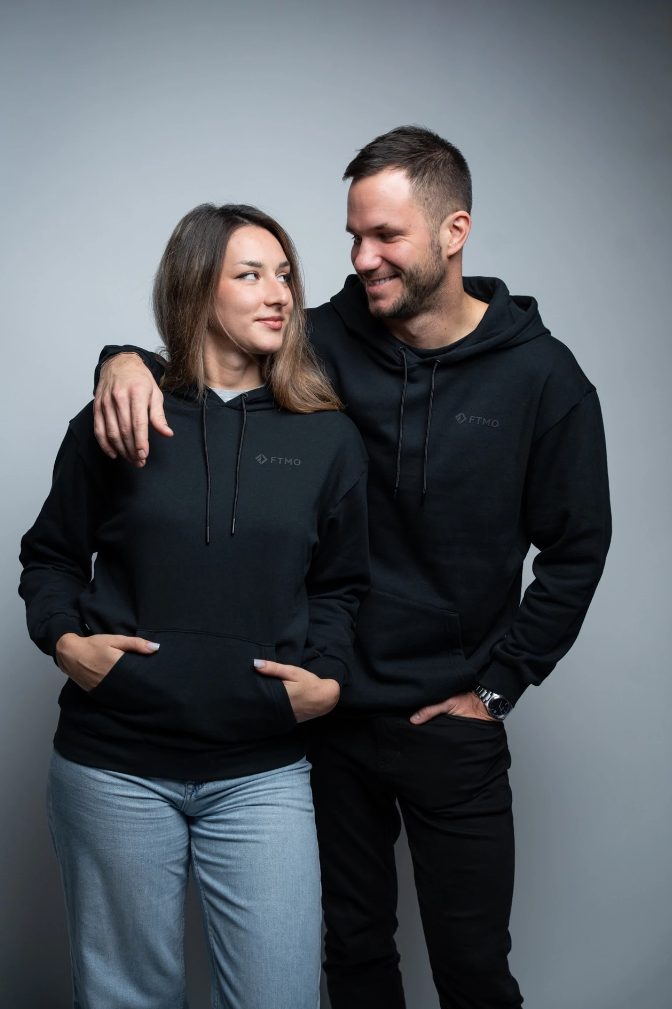 FTMO hoodie | Rubber logo